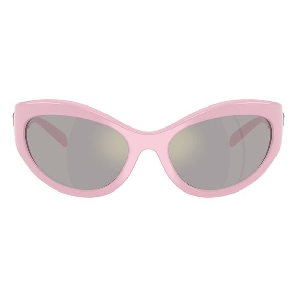 New VERSACE Pink Cat Eye VE4485 5521/Z Sunglasses Women - Picture 2 of 6